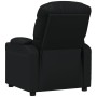 Sillón reclinable de cuero sintético negro de vidaXL, Sillones - Ref: Foro24-348056, Precio: 255,99 €, Descuento: %