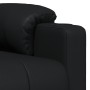 Sillón reclinable de cuero sintético negro de vidaXL, Sillones - Ref: Foro24-348056, Precio: 255,99 €, Descuento: %