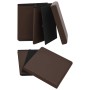 Folding storage stools 2 units brown PVC by vidaXL, Folding stools and chairs - Ref: Foro24-338787, Price: 37,66 €, Discount: %