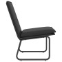 Sillón de cuero sintético negro 54x75x76 cm de vidaXL, Sillones - Ref: Foro24-351330, Precio: 65,81 €, Descuento: %