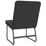 Sillón de cuero sintético negro 54x75x76 cm de vidaXL, Sillones - Ref: Foro24-351330, Precio: 65,81 €, Descuento: %