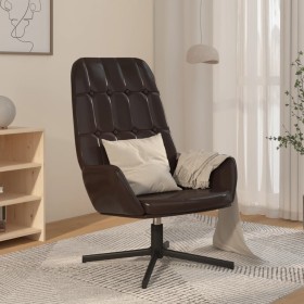 Bright Brown Faux Leather Relaxation Chair by vidaXL, Armchairs - Ref: Foro24-341265, Price: 88,99 €, Discount: %