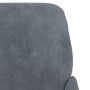 Sillón de terciopelo gris oscuro 62x79x79 cm de vidaXL, Sillones - Ref: Foro24-351405, Precio: 85,99 €, Descuento: %