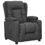 Sillón reclinable de tela gris oscuro de vidaXL, Sillones - Ref: Foro24-339049, Precio: 249,83 €, Descuento: %