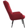 Red Wine Red Velvet Relaxation Chair by vidaXL, Armchairs - Ref: Foro24-341234, Price: 118,99 €, Discount: %