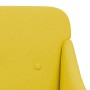 Sillón de tela amarillo claro 63x76x80 cm de vidaXL, Sillones - Ref: Foro24-351482, Precio: 84,99 €, Descuento: %