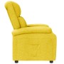 Sillón reclinable de tela amarillo de vidaXL, Sillones - Ref: Foro24-342746, Precio: 238,15 €, Descuento: %