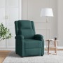 Sillón reclinable de tela verde oscuro de vidaXL, Sillones - Ref: Foro24-342424, Precio: 256,99 €, Descuento: %