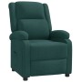 Sillón reclinable de tela verde oscuro de vidaXL, Sillones - Ref: Foro24-342424, Precio: 256,99 €, Descuento: %