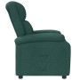 Sillón reclinable de tela verde oscuro de vidaXL, Sillones - Ref: Foro24-342424, Precio: 256,99 €, Descuento: %