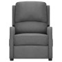 Sillón reclinable de tela gris claro de vidaXL, Sillones - Ref: Foro24-339020, Precio: 179,52 €, Descuento: %