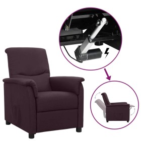 Sillón elevable tela morado de vidaXL, Sillones - Ref: Foro24-3093278, Precio: 232,99 €, Descuento: %