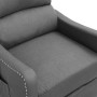 Sillón reclinable de tela gris claro de vidaXL, Sillones - Ref: Foro24-339020, Precio: 179,52 €, Descuento: %