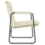 Cream synthetic leather relaxation armchair 55x64x80 cm by vidaXL, Armchairs - Ref: Foro24-351361, Price: 57,67 €, Discount: %