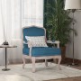 Blue velvet armchair 64x64x90 cm by vidaXL, Armchairs - Ref: Foro24-344473, Price: 166,99 €, Discount: %