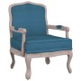 Blue velvet armchair 64x64x90 cm by vidaXL, Armchairs - Ref: Foro24-344473, Price: 166,99 €, Discount: %