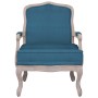 Blue velvet armchair 64x64x90 cm by vidaXL, Armchairs - Ref: Foro24-344473, Price: 166,99 €, Discount: %