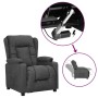 Dark gray fabric lift-up armchair by vidaXL, Armchairs - Ref: Foro24-3093424, Price: 297,36 €, Discount: %