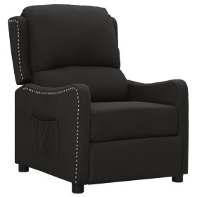 Black fabric recliner by vidaXL, Armchairs - Ref: Foro24-339022, Price: 177,99 €, Discount: %