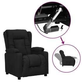 Black fabric lifting armchair by vidaXL, Armchairs - Ref: Foro24-3093425, Price: 280,94 €, Discount: %