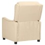 Sillón elevable tela crema de vidaXL, Sillones - Ref: Foro24-3093404, Precio: 237,74 €, Descuento: %