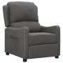 Sillón reclinable de tela gris oscuro de vidaXL, Sillones - Ref: Foro24-339021, Precio: 204,14 €, Descuento: %