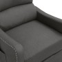 Dark Gray Fabric Recliner by vidaXL, Armchairs - Ref: Foro24-339021, Price: 204,14 €, Discount: %