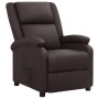 Sillón elevable de cuero auténtico marrón de vidaXL, Sillones - Ref: Foro24-3093190, Precio: 423,56 €, Descuento: %