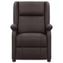 Brown genuine leather lift chair by vidaXL, Armchairs - Ref: Foro24-3093190, Price: 423,56 €, Discount: %