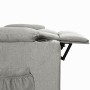 Liftable light gray fabric armchair by vidaXL, Armchairs - Ref: Foro24-3093457, Price: 285,28 €, Discount: %