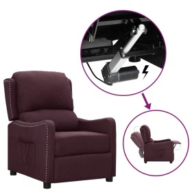 Sillón elevable tela morado de vidaXL, Sillones - Ref: Foro24-3093402, Precio: 237,99 €, Descuento: %