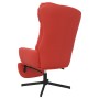 Red artificial leather relaxation armchair and footrest by vidaXL, Armchairs - Ref: Foro24-3097617, Price: 111,32 €, Discount: %