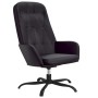 Sillón de relax con reposapiés cuero artificial negro brillante de vidaXL, Sillones - Ref: Foro24-3097654, Precio: 110,99 €, ...