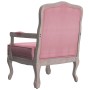 Sillón de terciopelo rosa 64x64x90 cm de vidaXL, Sillones - Ref: Foro24-344476, Precio: 185,67 €, Descuento: %