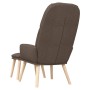 Sillón de relax con reposapiés de tela gris taupé de vidaXL, Sillones - Ref: Foro24-3097351, Precio: 150,99 €, Descuento: %