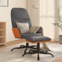 Sillón de relax con taburete tela gris claro de vidaXL, Sillones - Ref: Foro24-3097387, Precio: 119,84 €, Descuento: %