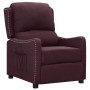 Sillón reclinable de tela morado de vidaXL, Sillones - Ref: Foro24-339027, Precio: 167,80 €, Descuento: %