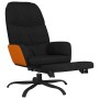 Relaxation armchair with black fabric footrest by vidaXL, Armchairs - Ref: Foro24-3097399, Price: 109,99 €, Discount: %