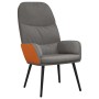 Relaxation armchair with light gray fabric stool by vidaXL, Armchairs - Ref: Foro24-3097364, Price: 107,31 €, Discount: %