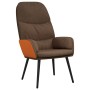 Entspannungssessel mit brauner Stofffußstütze von vidaXL, Sessel - Ref: Foro24-3097367, Preis: 111,34 €, Rabatt: %