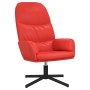 Relaxation armchair with red synthetic leather footrest by vidaXL, Armchairs - Ref: Foro24-3097413, Price: 127,99 €, Discount: %