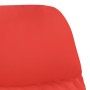 Relaxation armchair with red synthetic leather footrest by vidaXL, Armchairs - Ref: Foro24-3097413, Price: 127,99 €, Discount: %