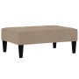 Taupe Gray Microfiber Fabric Stool by vidaXL, Folding stools and chairs - Ref: Foro24-340684, Price: 61,31 €, Discount: %