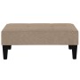 Taupe Gray Microfiber Fabric Stool by vidaXL, Folding stools and chairs - Ref: Foro24-340684, Price: 61,31 €, Discount: %