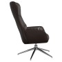 Sillón de relax con reposapiés cuero sintético brillante marrón de vidaXL, Sillones - Ref: Foro24-3097441, Precio: 135,77 €, ...