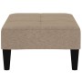 Taupe Gray Microfiber Fabric Stool by vidaXL, Folding stools and chairs - Ref: Foro24-340684, Price: 61,31 €, Discount: %