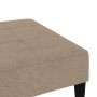 Taupe Gray Microfiber Fabric Stool by vidaXL, Folding stools and chairs - Ref: Foro24-340684, Price: 61,31 €, Discount: %