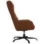 Relaxation armchair with footrest in brown microfiber fabric by vidaXL, Armchairs - Ref: Foro24-3097472, Price: 124,88 €, Dis...