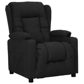 Black fabric recliner by vidaXL, Armchairs - Ref: Foro24-339050, Price: 225,54 €, Discount: %