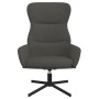 Relaxation armchair with dark gray velvet footrest by vidaXL, Armchairs - Ref: Foro24-3097485, Price: 149,70 €, Discount: %